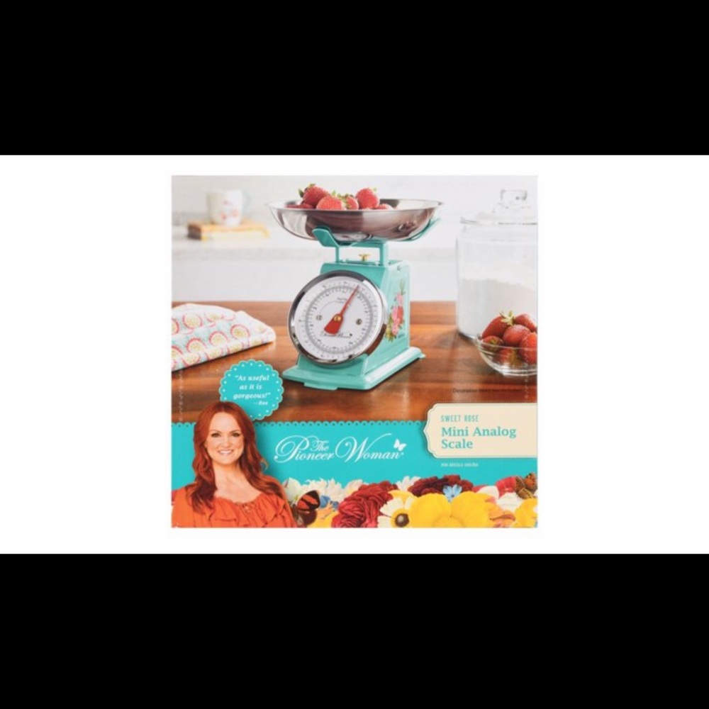 The Pioneer woman rose analog scale